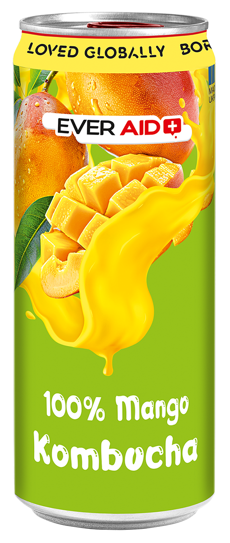 NEW_EVER AID_ Kombucha_ Mango_0.33alu _web